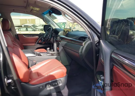 2018 Lexus Lx 570 Three-Row z USA, uszkodzony, nr VIN JTJHY7AX6J4257512